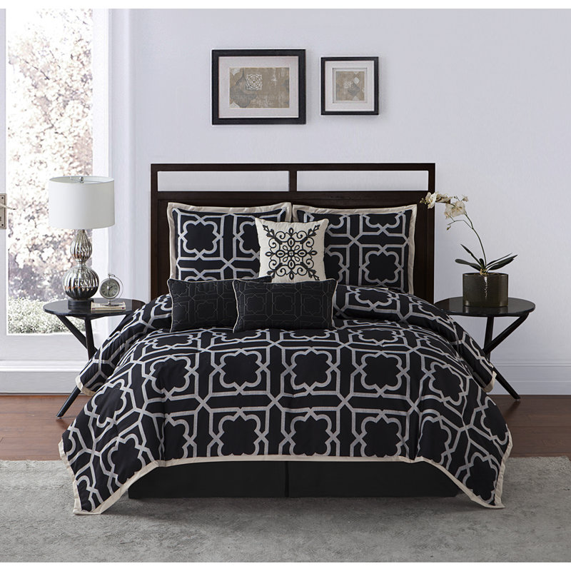 Calais Comforter Set, King Comforter + 6 Additional Pieces