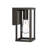 Ryle One-Light Antique Bronze Small Wall Lantern with Clear Glass Panels-127681963