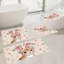 Ensemble de 4 tapis pour salle de bain, lavabo, joyeuses Pâques