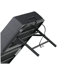 Grand grand lit pliant de 75 po x 46 po pour les personnes de grande taille, lit escamotable extra long et large avec mousse à mémoire de forme de 5 po, lit d'invité robuste d'une capacité de 450 lb, lit simple portable spacieux