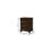 30" Solid Wood Three Drawer Nightstand