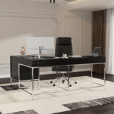70.8'' W 4-Drawer L-Shaped Computer Desk