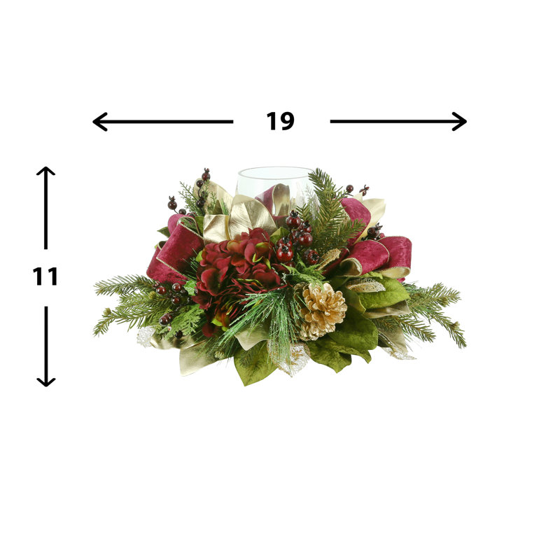 Polysilk Hydrangea Arrangement