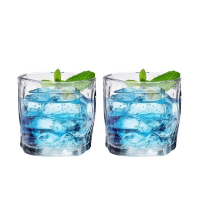 Zoha 350ml Premium Glass Drinking Glass Set