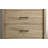 Celeste 32"W Light Oak Finish 4-Drawer Chest With Black Handles-1913529637