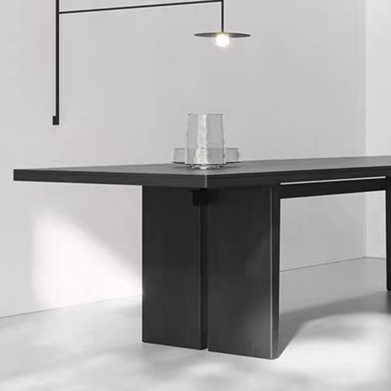 Meiya Ash Solid Wood Dining Table, 35.43" W x 94.49" L