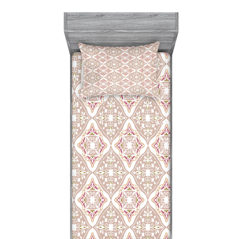Microfiber Sheet Set, Twin Sheet Set with Fitted Sheet