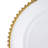 8 Pack Plastic Charger Plate, D13"