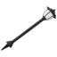 Zerangue Matte Black Solar Powered Integrated LED Pathway Light