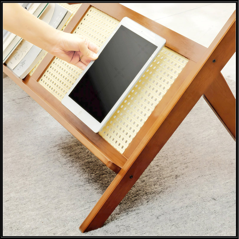 Table basse en rotin