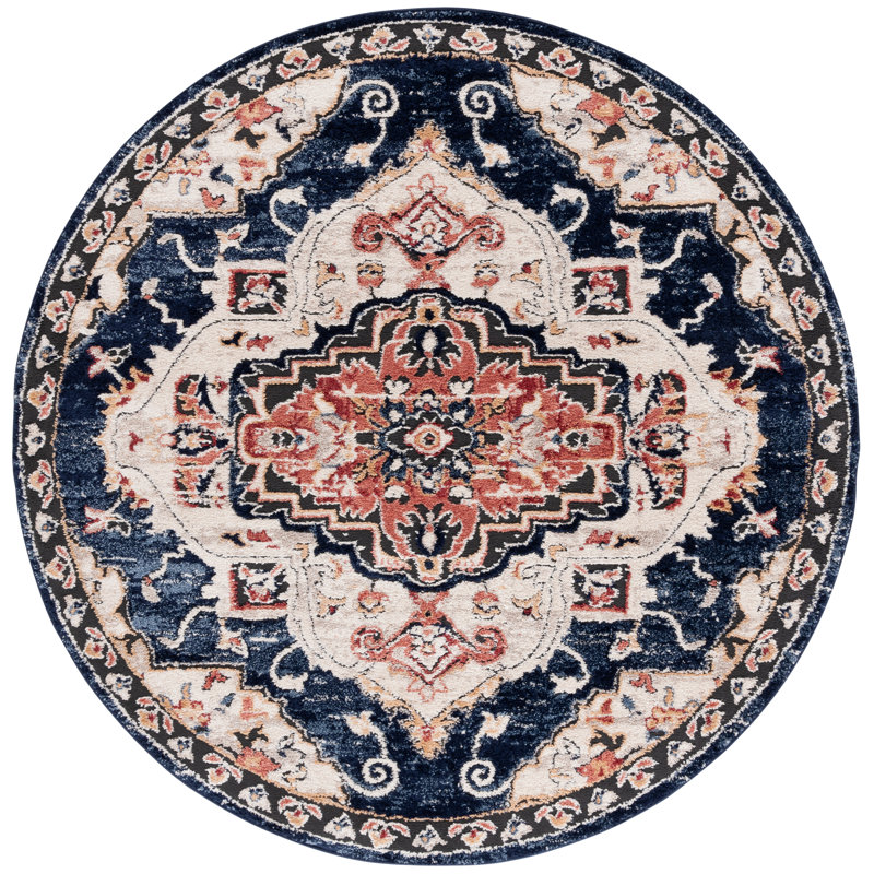 Mahle Area Rug, Round 6'7"