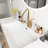48" Wall-Mounted Floating Bathroom Vanity With Rectangular Integrated Basin