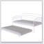 Lit de jour simple avec lit gigogne Fox-1725778245