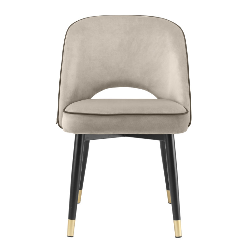Cliff Upholstered Dining Chair, Beige