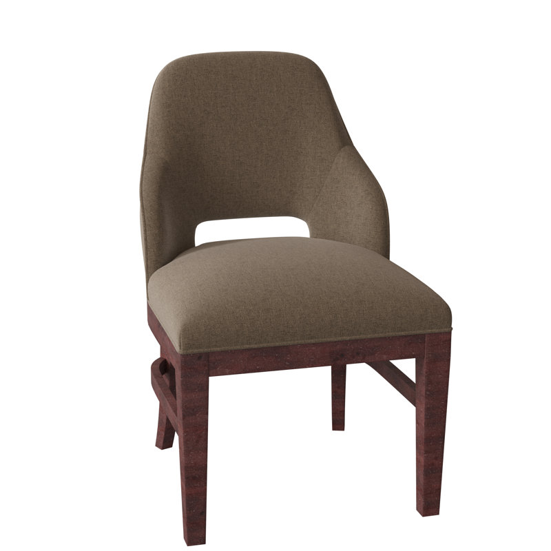 Chaise d’appoint à oreilles tapissier Darien, Montego Bay, 3127 Ficelle