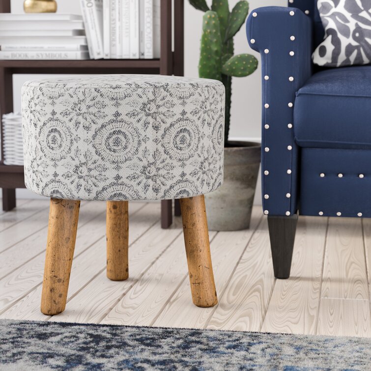Bowdon Solid Wood Accent Stool