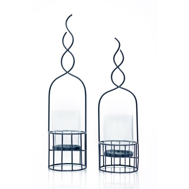 16.9'' H Iron Tabletop Votive Holder
