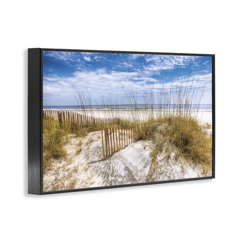 The Dunes Summer Beach Day, giclée encadrée, design par Celebrate Life Gallery, H 12 po x l 18 po