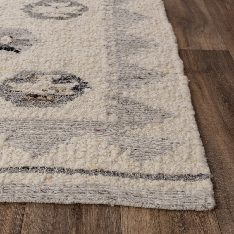Tapis tissé à la main Dhurrie, Rectangle 9 pi x 12 pi