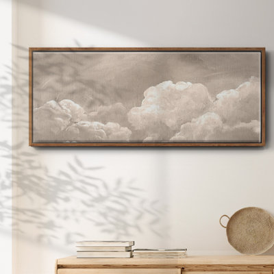 «Painted Clouds I», toile encadrée