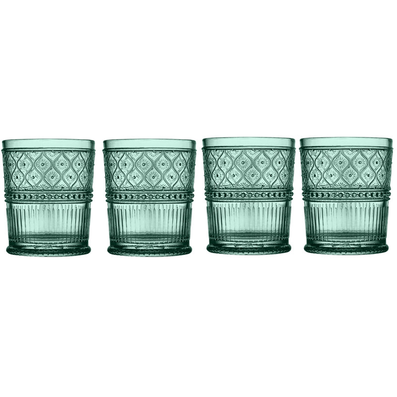 Verres à whisky 12 oz Claro, Vert foncé