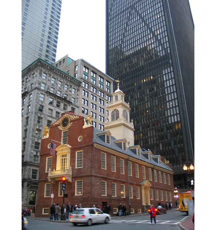 Old State House, Boston, 18" H x 14" W