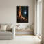 Art mural sur toile Exposed Tree Roots and Coastal Forest Ocean View-133910136