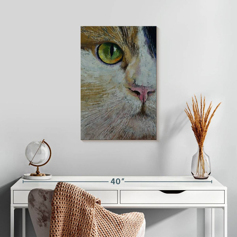 Bramico calico chat, H 24 po x l 16 po