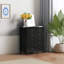 Buffet commode en bois massif-1050236130