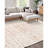 Beige Modern Washable Area Rug 6 Ft X 9 Ft - Anti-Skid And Tear-Resistant | Gift Idea-30868295