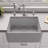 24'' L Single Bowl Fireclay Kitchen Sink-55799703