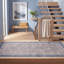 Tapis Cypress moderne à motif mosaïque mouchetée abstraite, bleu, gris, or, crème, ivoire, lavable à la machine, antidérapant, à poils courts, pour l'intérieur et l'extérieur, adapté aux animaux domestiques, idéal pour le salon, la chambre, la salle à manger, l'entrée, le couloir ou le bureau.-1327276532