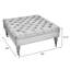 Repose-pieds carré tapissier Bakri-331907968