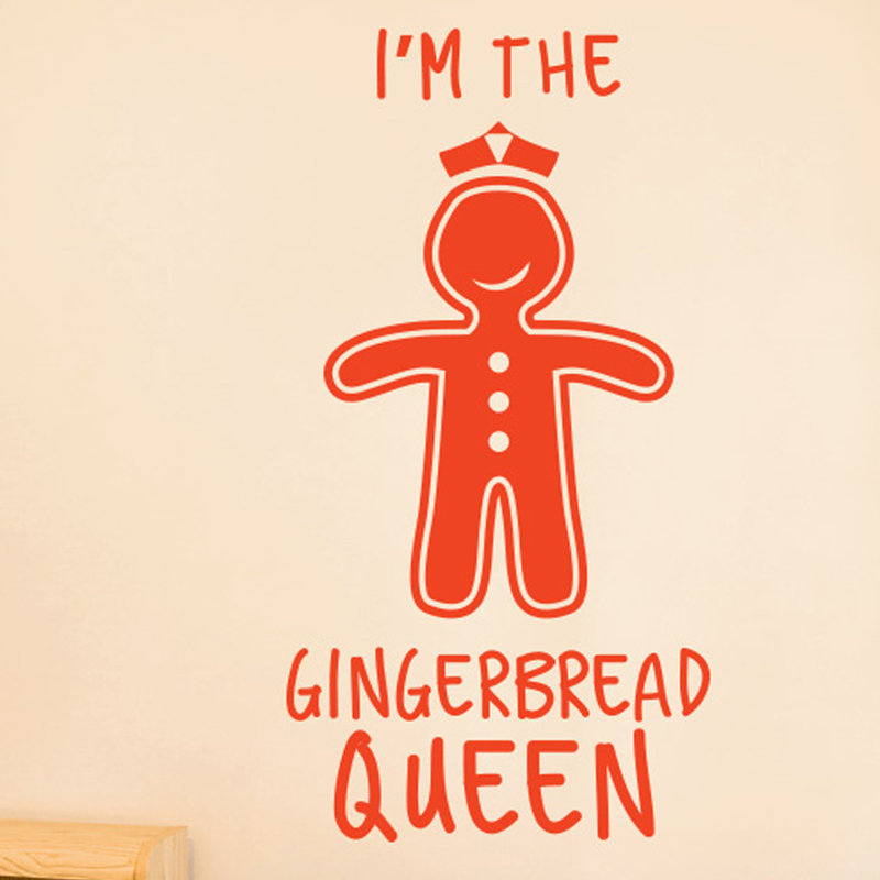 Wall Decal, Large, Orange