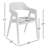 Lando Genuine Italian Leather Dining Chair-704610609