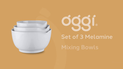 TarHong Mixing Bowls Melamine 6 Piece Nested Mixing Bowl Set & Reviews