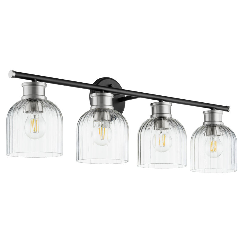 Nerissa 4 - Light Dimmable Vanity Light, Satin Nickel