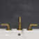 Cigno Widespread Bathroom Faucet with Drain Assembly