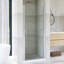 32-33 3/8 "Porte de douche pivotante sans cadre-114657528