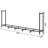 Leizxha 80.04'' W Metal Log Rack
