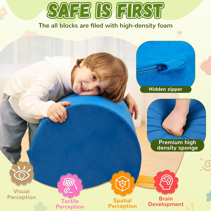 Almustafa Isabelle & Max™ 61'' W Climbing Blocks