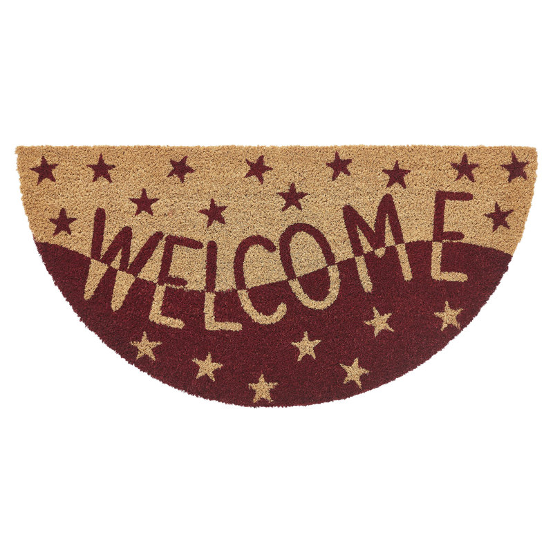 Tapis demi-cercle 16,5x33