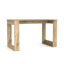 Bureau rectangulaire en bois manufacturé H 28,7 po x l 47,2 po Eulla-146683478