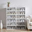 12 Pair Stackable Shoe Rack