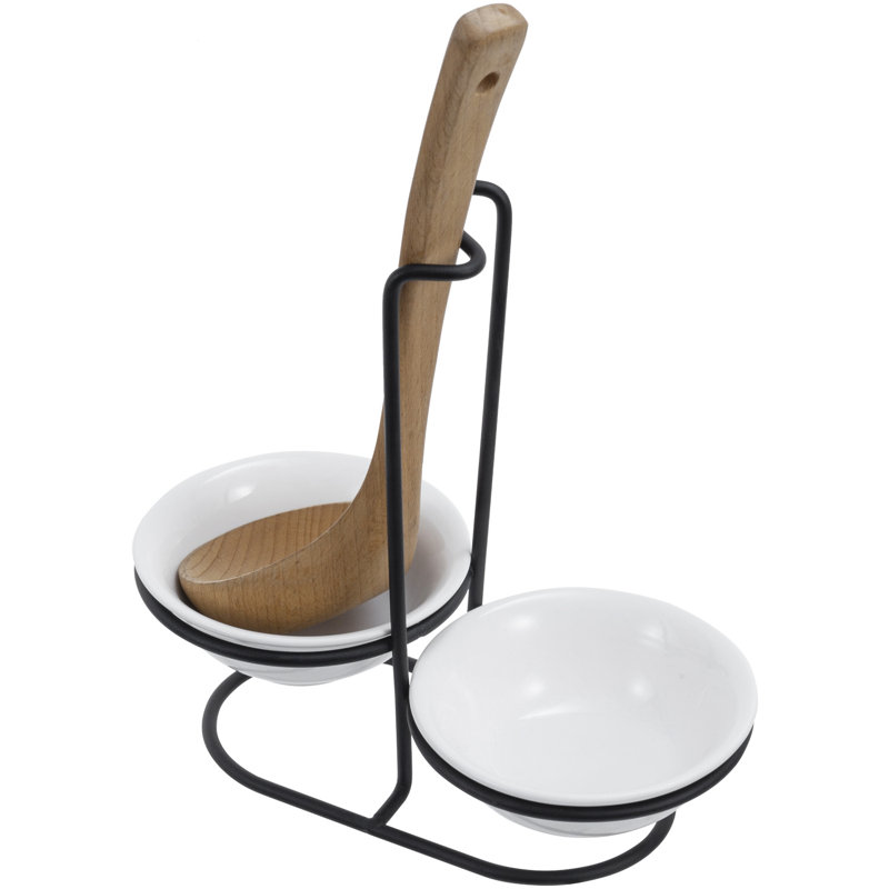 Repose-cuillère en métal Modern Kitchen