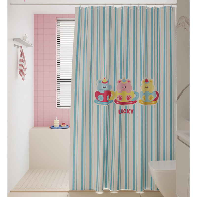Rideau de douche en polyester