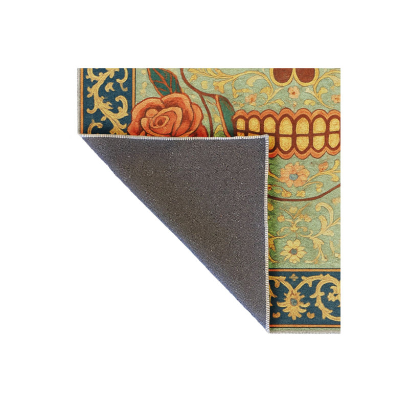 Tapis vert lavable Mosso, 3'3" x 4'11"