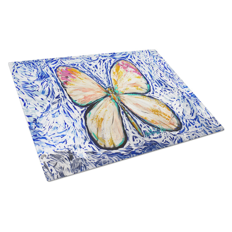 Planche à découper en verre Butterfly