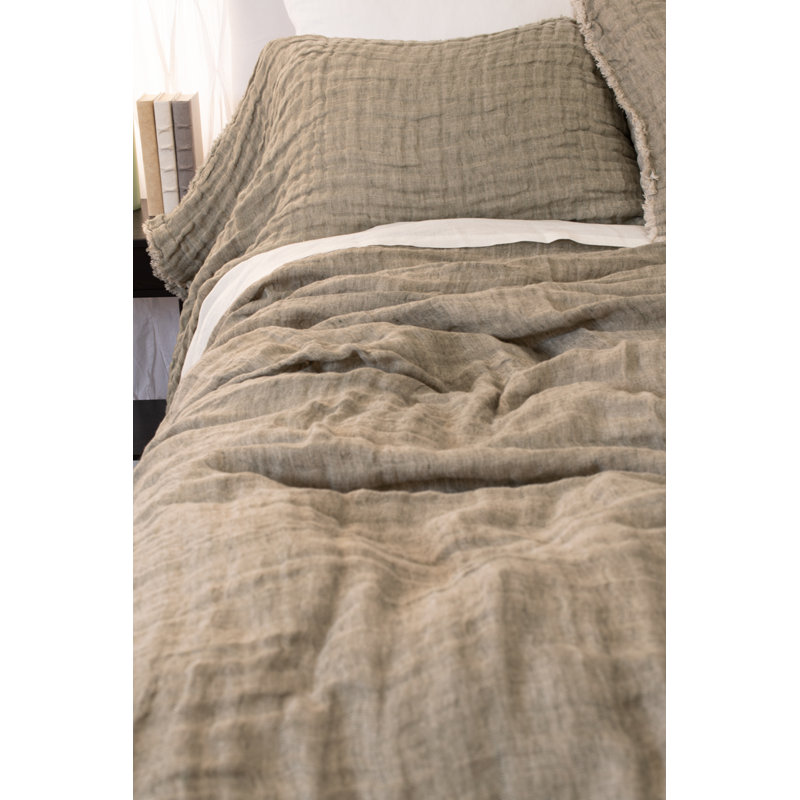 Kenton Linen Coverlet, Twin Coverlet/Bedspread