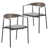 Charcoal Seat / Black&Brown Frame